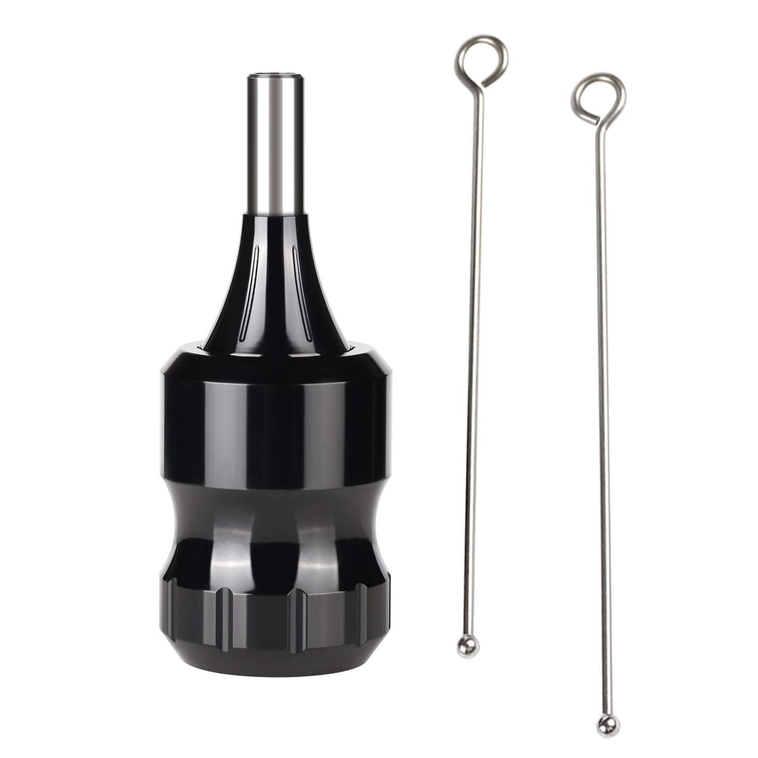 32mm Adjustable Handle Cartridge Grip Tattoo Supplies CNC Carving Aircraft Aluminum with Drive Bars Pushrod