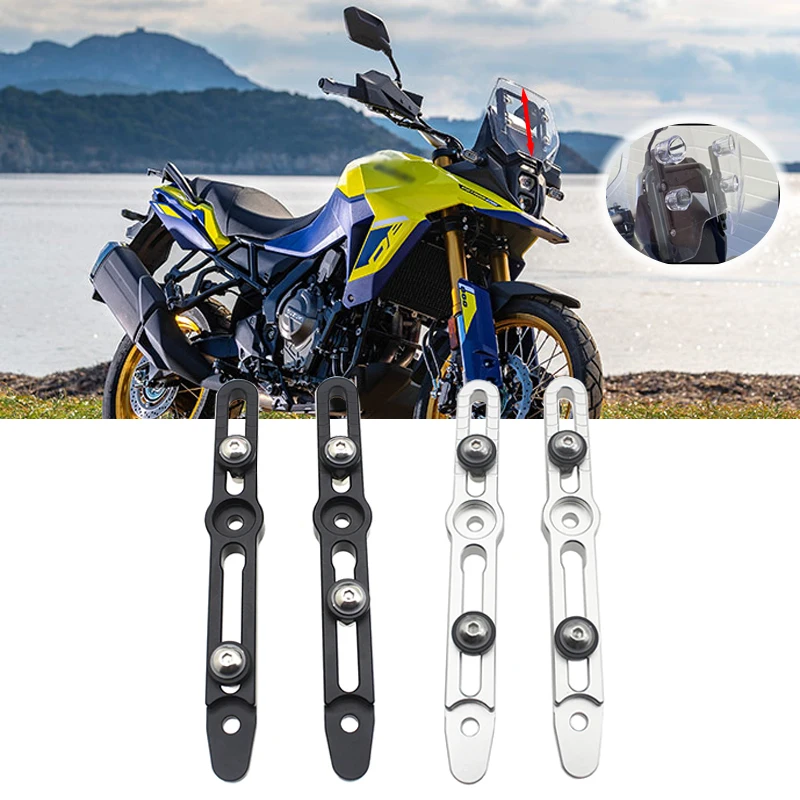 

Настенные регуляторы лобового стекла, кронштейн лобового стекла CNC подходит для мотоцикла Suzuki V-дополнительный 800DE DL800 DL 800 DE 2022 2023 2024