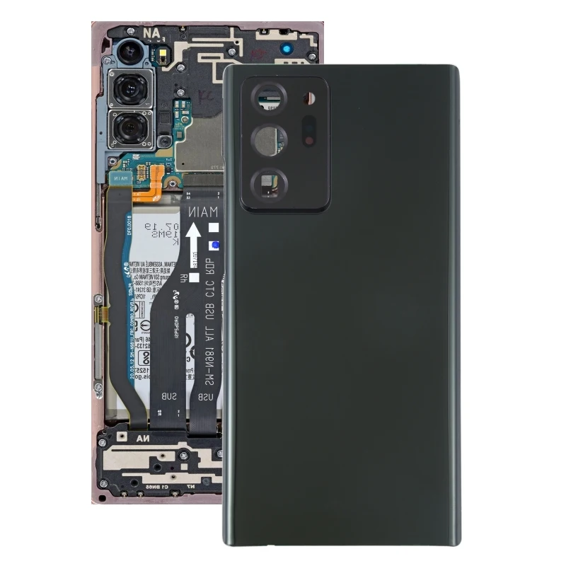 

For Samsung Galaxy Note20 Ultra Battery Back Cover with Camera Lens Cover