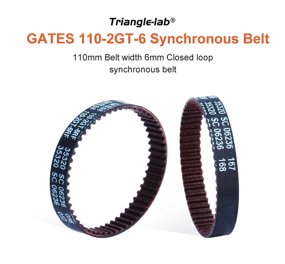 GATES 1102GT6 Synchronous Belt