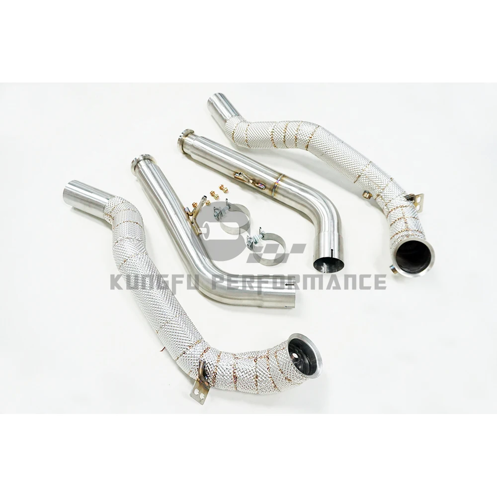 

KUNGFU характеристики SS304 BE NZ 3,0 ''W463A W464 G63 G500 G550 4,0 T Decat теплозащитные трубы 2018 +