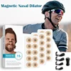 Sports Nasal Dilator Sleep Nasal Breathing Dilators Starter Kit Nose Breathe Sticker Magnetic Nasal Strips Reduce Snoring Device 1