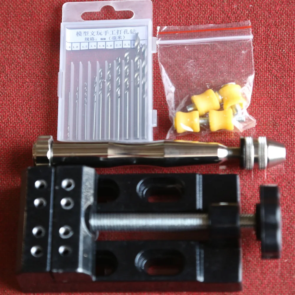 Whole Set Of 13pc Total Hand Drill Manual Hole Drilling Reamer Hand Twist Drill Clamping 0.5 3