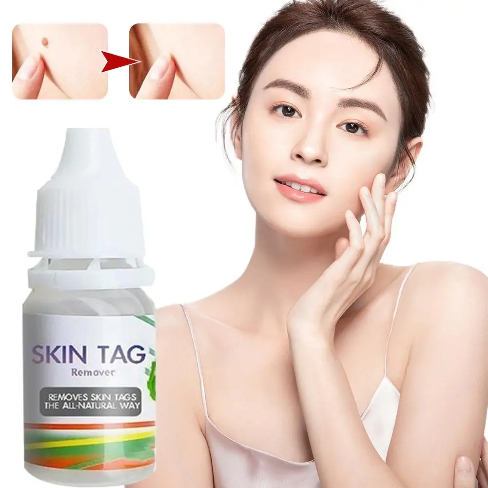 

10ML Wart Tag Treatment Essential Skin Tag Remover Mole Painless Skin Stain Liquid Solutions Professional Removal Serum War O7I2