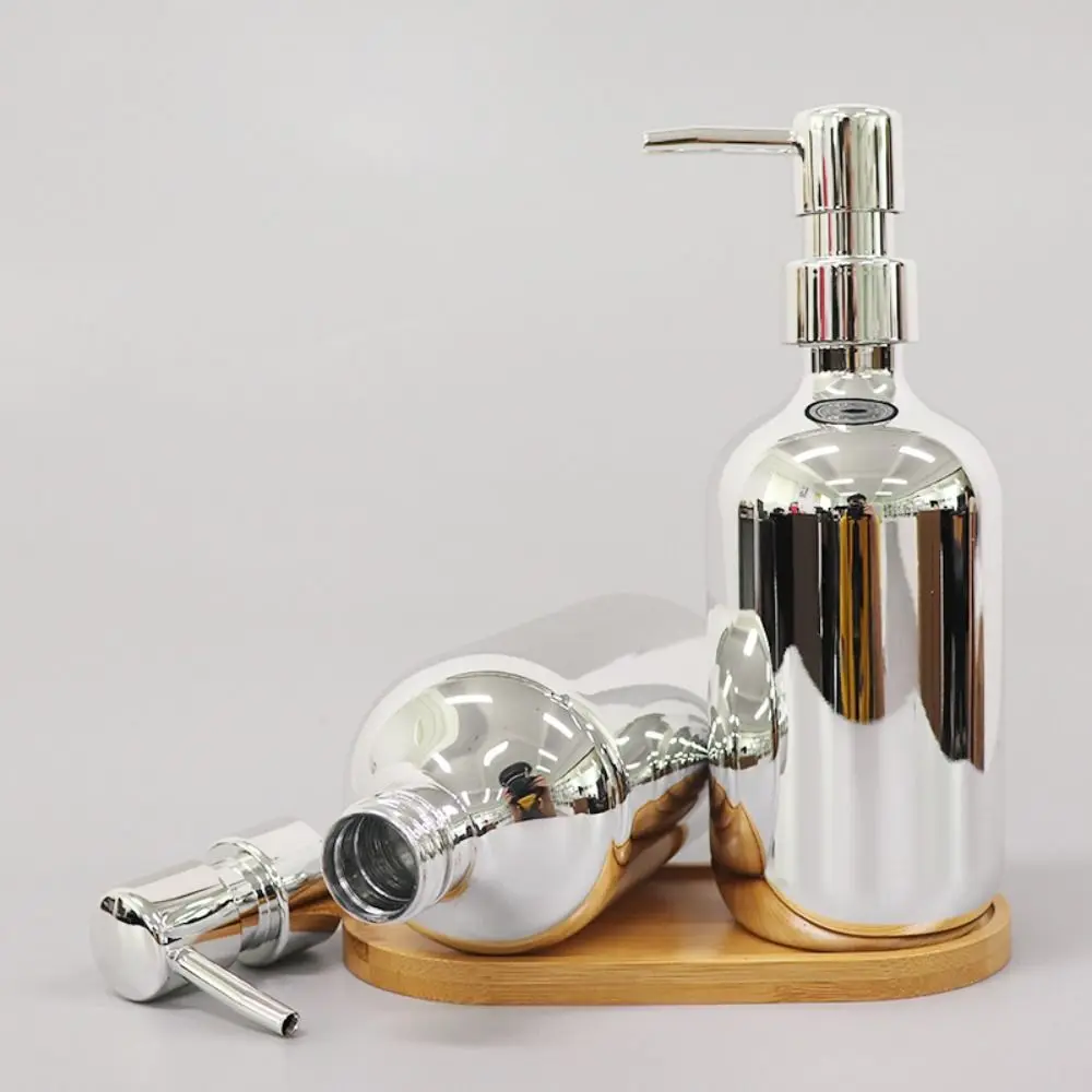 

Sanitizer Bottle Bathroom Kitchen Accessories Hand Soap Dispenser Pump Bottle Toiletries Container Refillable Shampoo Bottles
