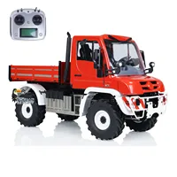 In Stock 1/10 Metal U423 4x4 RC Off-road Vehicle Bucket Radio Rock Crawler Car Light Sound 2 Speed Transmission Finished Model 1