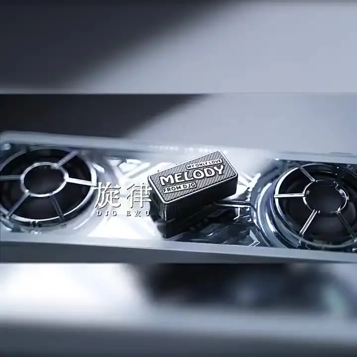 DJG MELODY チタン合金メカニカルスケールプッシュスライダー EDC 減圧