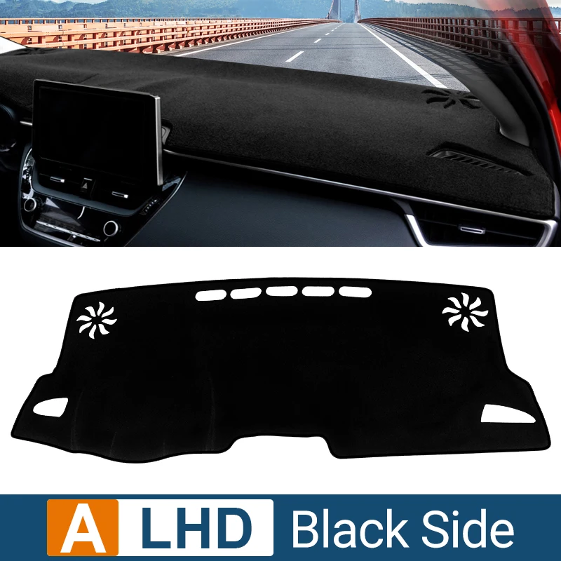 Anti-UV Non-Slip Car Dashboard Cover and Light Deflector Mat