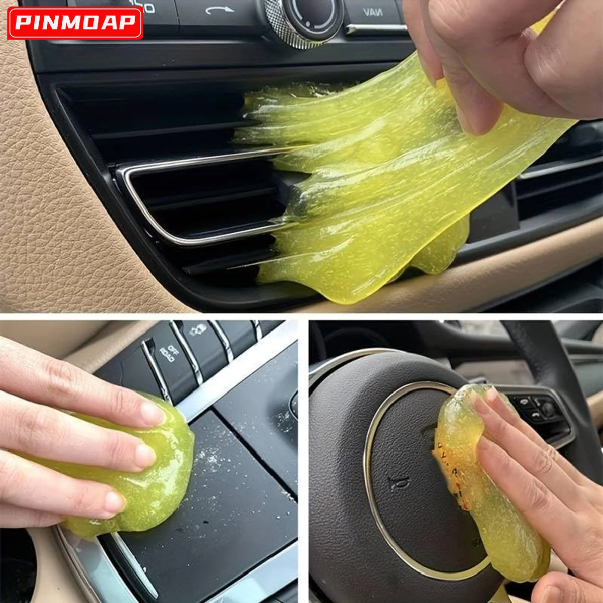 Clean dust free mud keyboard Clean magic mud car interior cleaning glue Toy laptop USB cleaning gel tool
