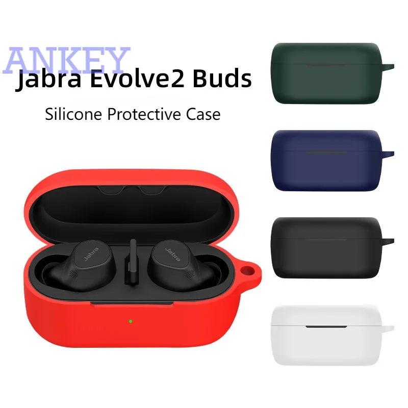 for Jabra Evolve2 Buds Case Wireless Headset Protect Cover