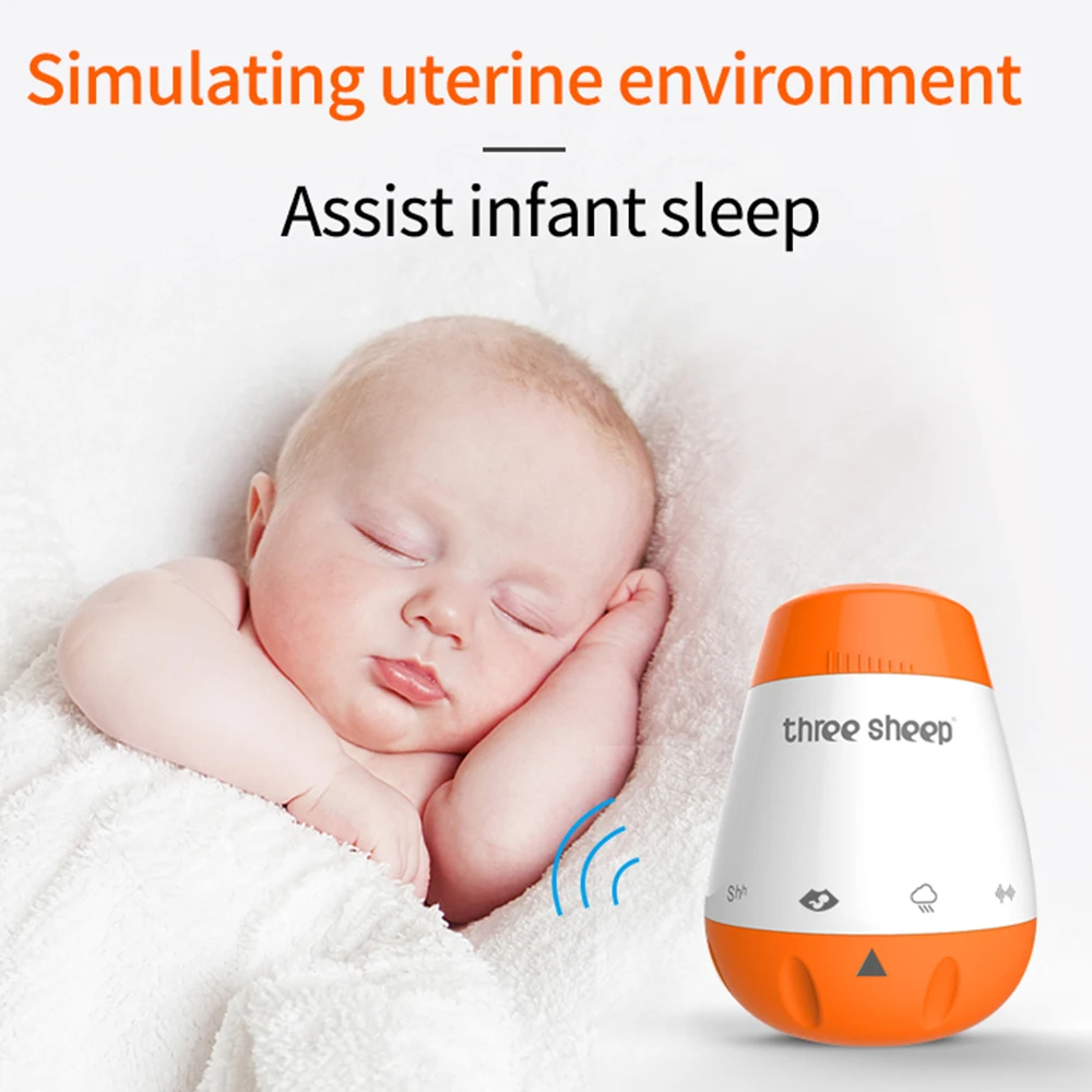 Baby White Noise Machine Smart Music Voice Sensor Infants Bad Sleep Helper Therapy Sound Monitor Generator for Babies Relax Toy Sfab15ce8d99c4e97be761a67ee3e0794b