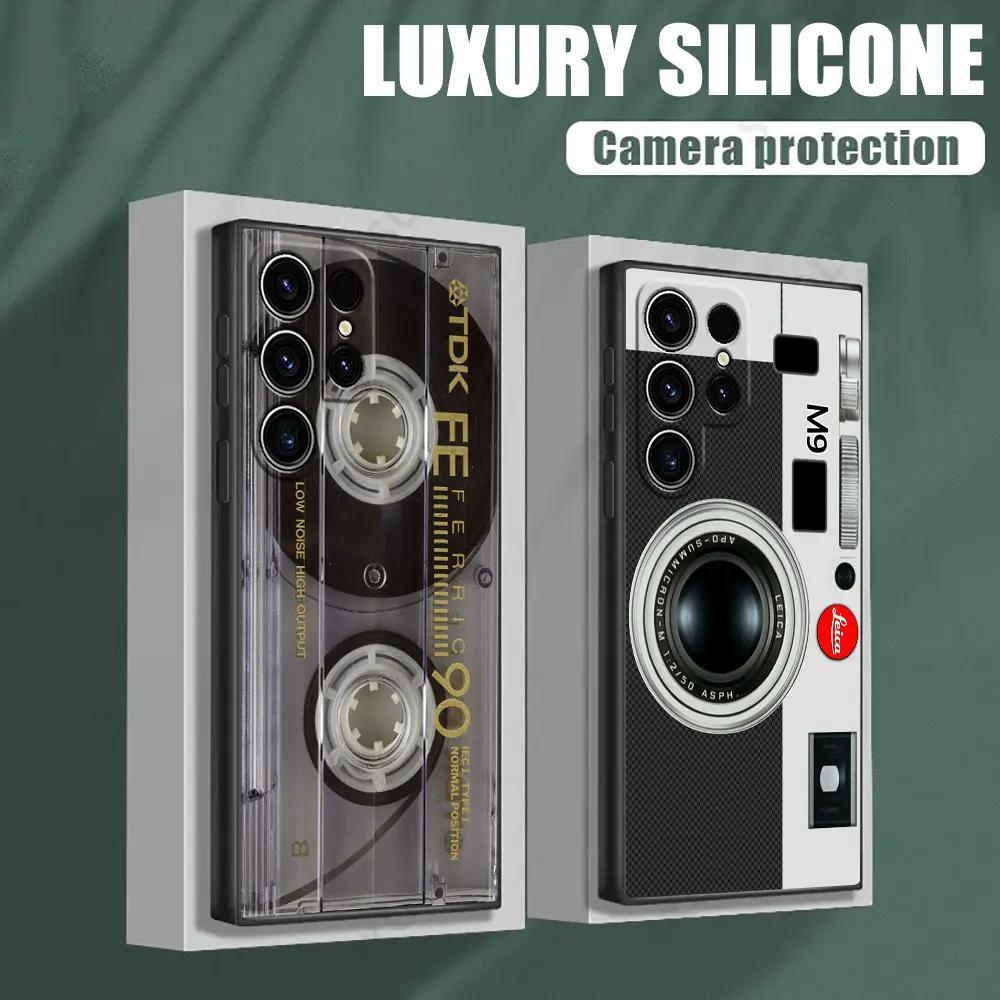 Retro Music and Camera Circuit Design Phone Case - Stylish Back Cover