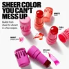 3-in-1 Milk Jelly Blush Stick Lipstick Sticker Beauty Makeup Moisturizing Long Lasting Matte Rouge Cheek Contour 1