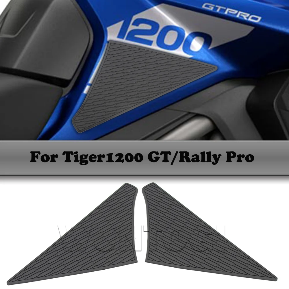 2022 NEW Accessories For Tiger1200 TIGER 1200GT Fuel Tank Pad Knee Grips Scratch Decal Paint Protection For Tiger 1200 Rally Pro 50 40cm paint by numbers tiger