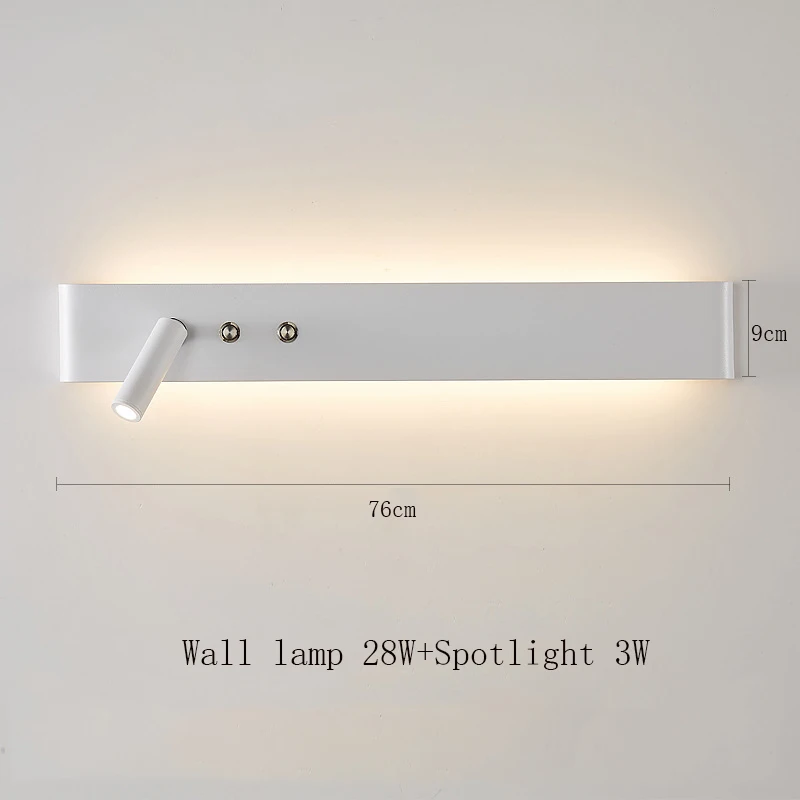 Simple Modern Wall light Interior lighting  Led For Bed Bedroom Bedside lamp Lighting Fixtures For Home Wall Decor Read Sconc vintage wall lights Wall Lamps