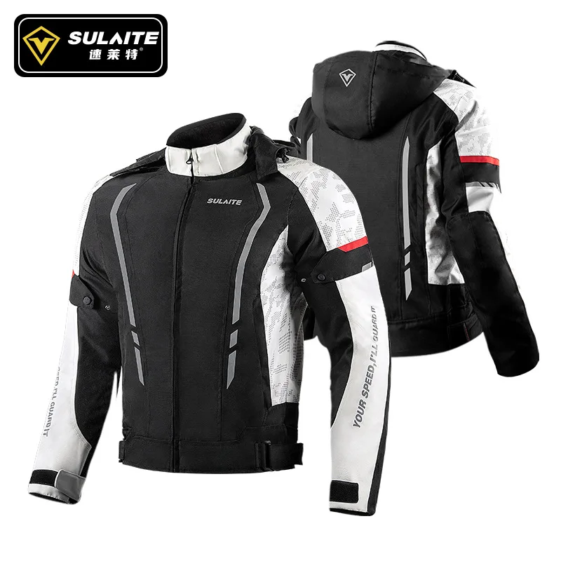 Motorcycle riding jacket four seasons motorcycle clothing winter warmth