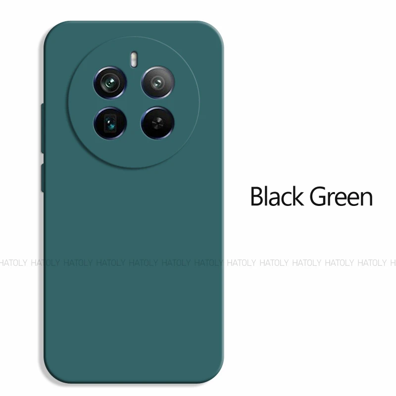 Luxury Shockproof Liquid Silicone Phone Case - Original TPU Protective Back Cover
