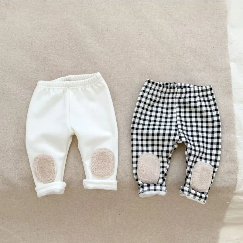 

Autumn Winter Casual Baby Trousers Bottoming Pant Ribbed Pants Solid Color Infant Clothing for Kids Toddler Boys Girl Clothes