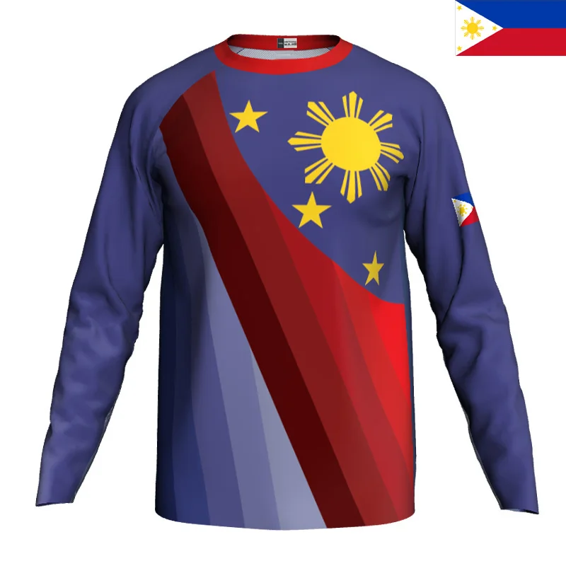 

Bicycle Long Sleeve Jersey, Philippine, Motocross MTB Shirt, Road Cycling Jersey, Downhill Sports Top, Outdoor Wear, Bib Clothes