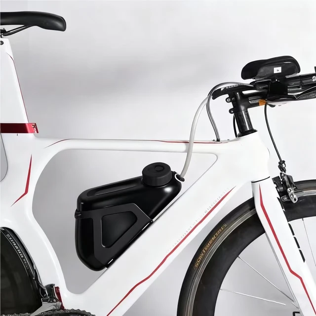 Fc35 F1 Bicycle Water Bottle, Hands-Free Frame Mounted Hydration System with Refill Port Integrated bento Box Water Cage 4