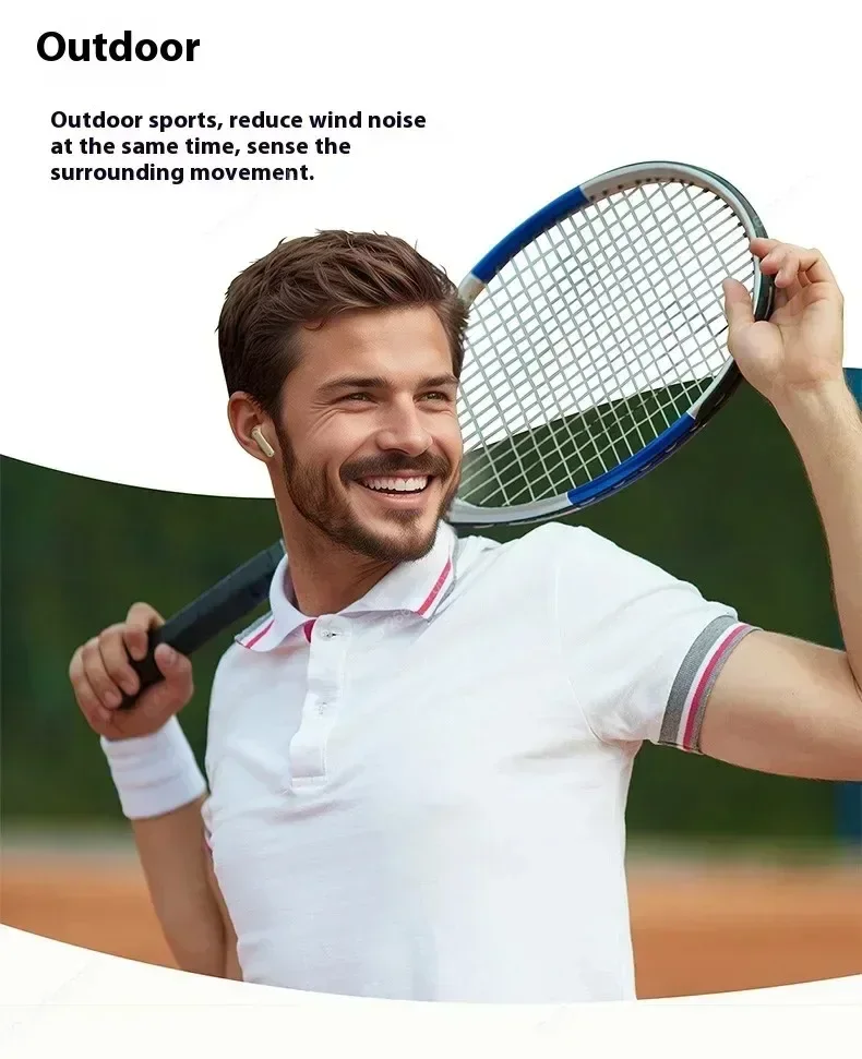 In-ear Bluetooth Earbuds With Leather Texture And Touch Control_voghion.com