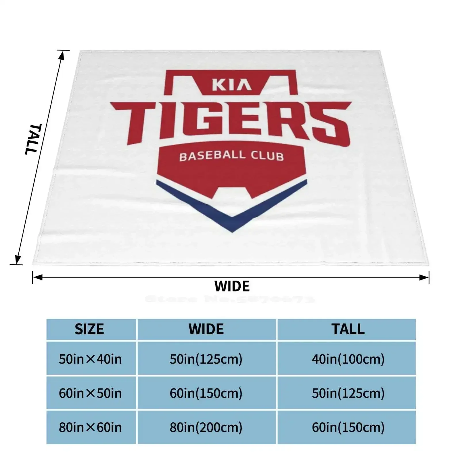 Kbo Tigers Logo Emblem-Korea Baseball Merch Hat Snapback Caps Mug Cup For Home Sofa Bed Camping Car Plane Travel Portable 4