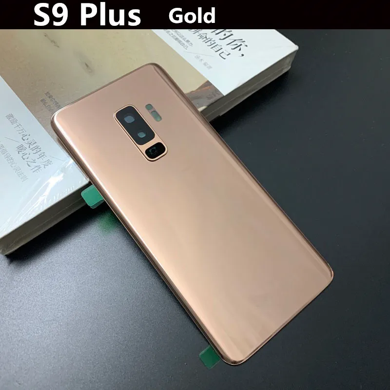 S9Plus Housing For Samsung Galaxy S9 Plus G965 6.2" Glass Battery Back Cover Repair Replace Door Rear Case + Camera Lens Sfab27c19ffc24260ad53fc3d30ac9b72x