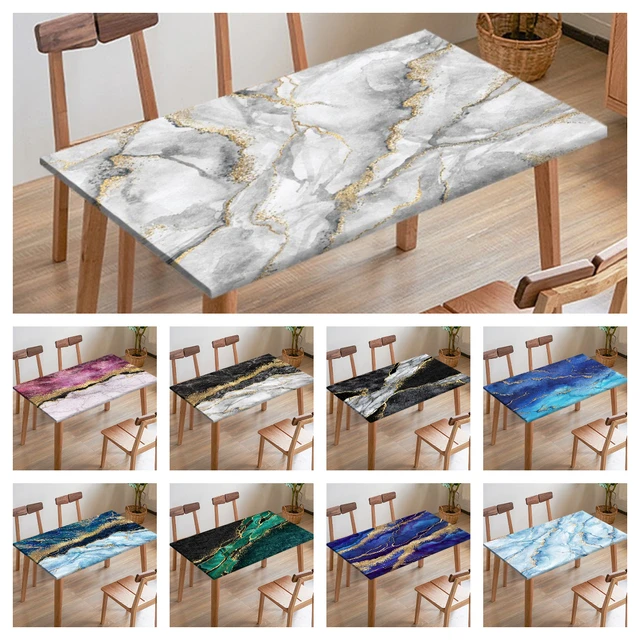 Marble Rectangle Tablecloth: Enhance Your Dining Experience