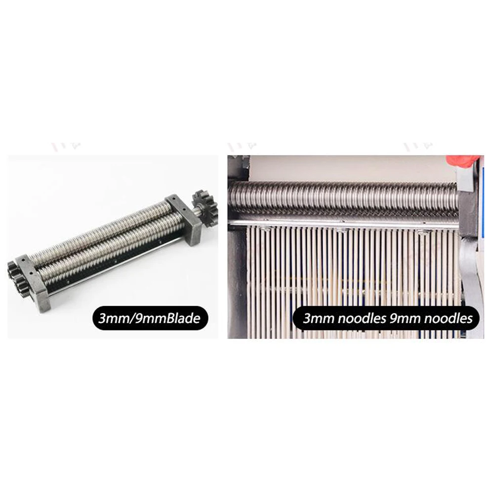 ITOP Electric Noodle Machine Automatic Dough Sheeter Pasta Dough Roller Noodle Shaping Cutting Mahcine Commercial Heavy Duty