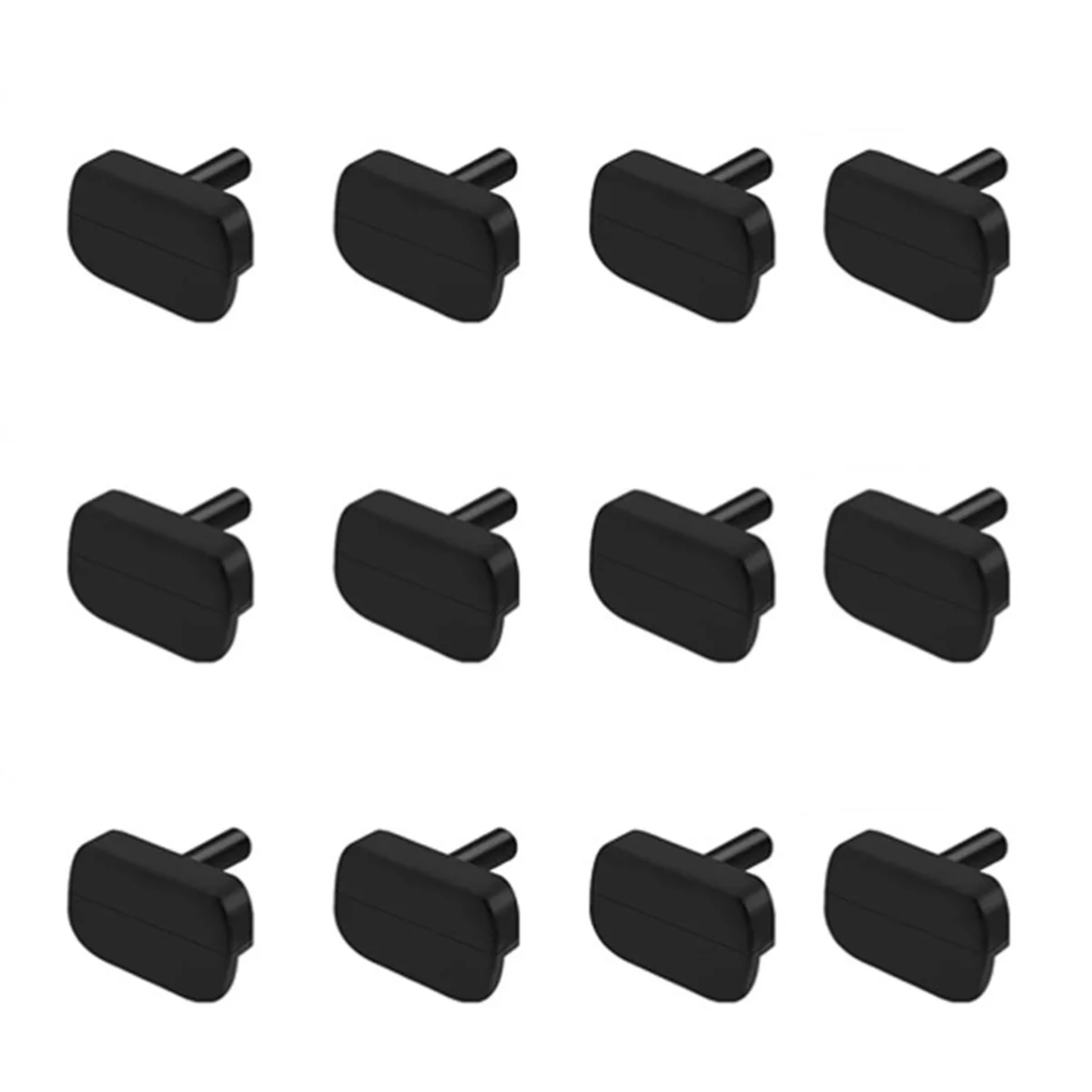 ABRG Air Fryer Rubber Feet for GAF686 GAF798 GAF838 Air Fryer Oven Etc, 12PCS Silicone Air Fryer Replacement Parts Tabs Tips