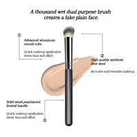 Concealer brush, dark circles, tear troughs, precision concealer brush, flat head concealer brush 5