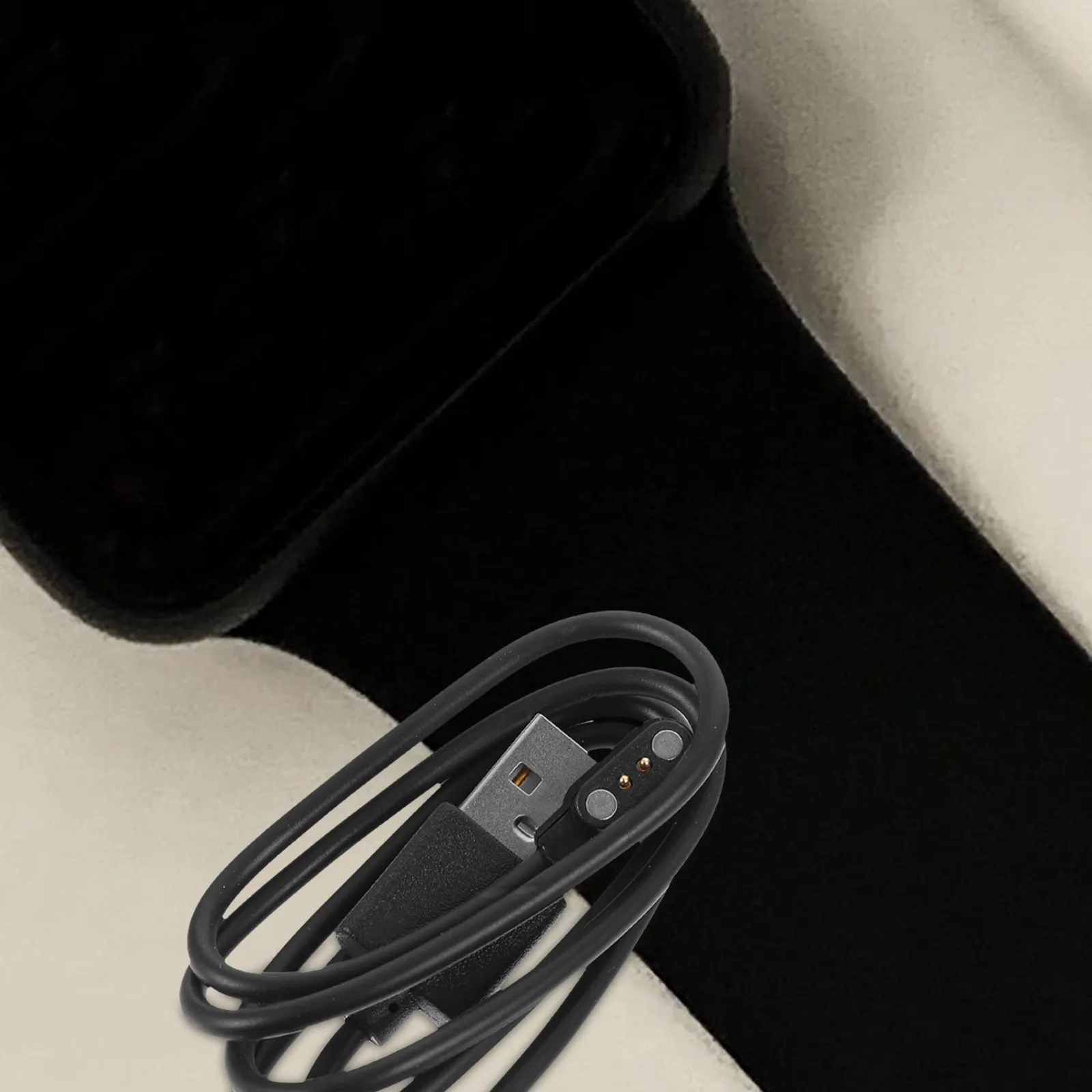 2Pcs 자기 충전 케이블 스마트 워치 교체용 USB 충전 코드 자기 충전기 와이어 충전기 와이어