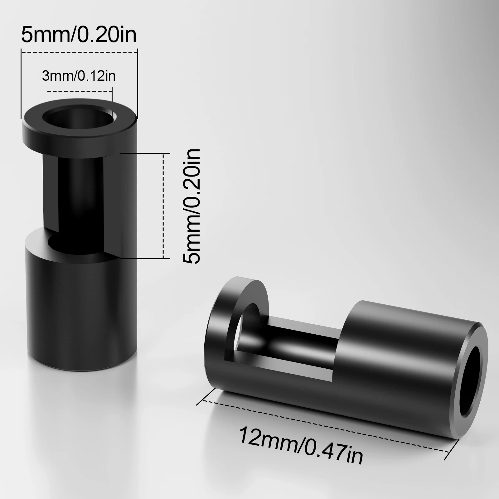 Pignon moteur RC 540/550 en acier CNC installé sur un moteur électrique, prêt à l'emploi.