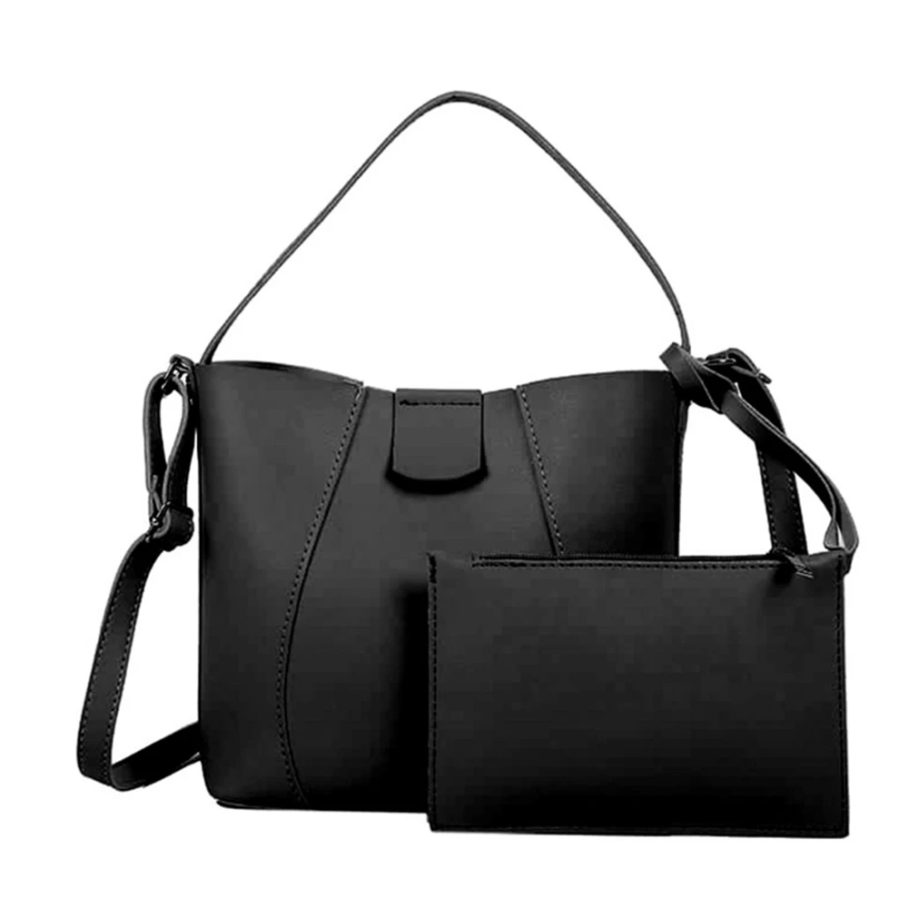 

2 in 1 Ladies Handbag Crossbody Shoulder Bag Large Capacity Bucket Bag