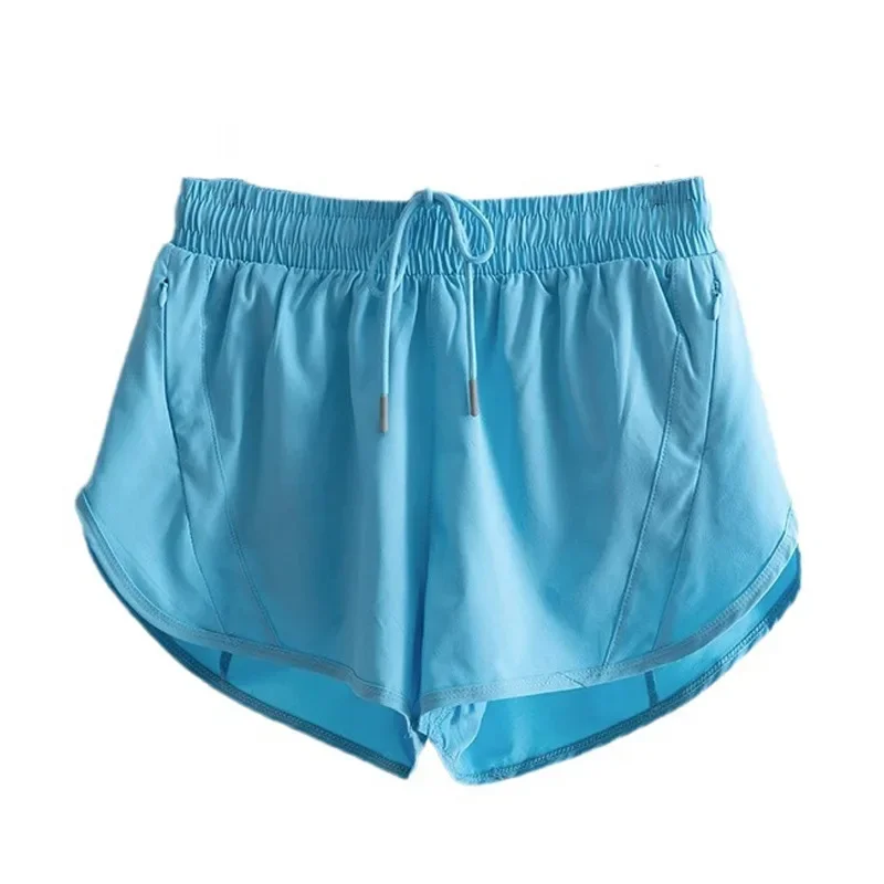 High Waist Three-Quarter Length Cycling Shorts Women's Casual Quick Dry Sportswear New Style Comfortable Breathable
