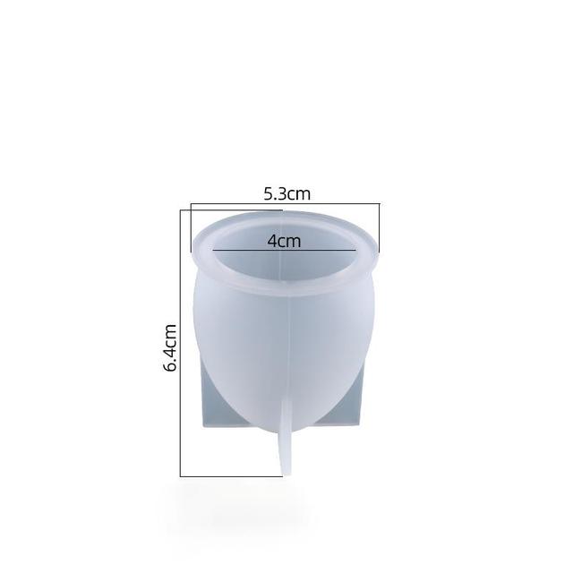 Egg-Shaped Silicone Mold Crystal Resin Epoxy Mould Star Ball Night Light Table Silicone Mould Decoration Jewelry Making Tool
