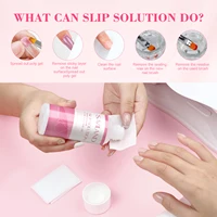 Saviland 120ml Solution antidérapante pour ongles en Poly Gel liquide Kit de Solution de Gel antiadhésif pour débutants Extension d'ongles Gel Nail Art 2