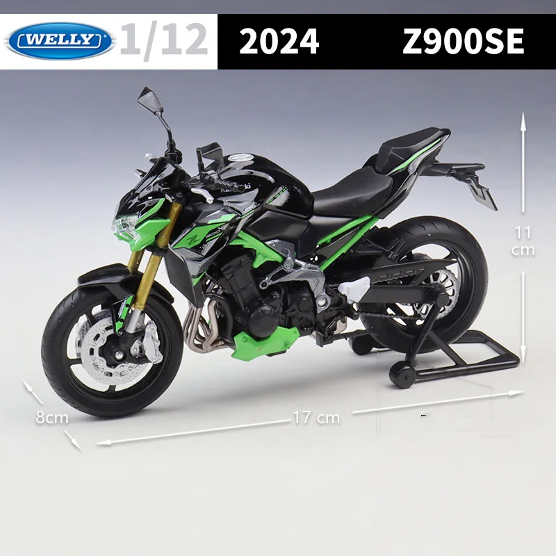웰리 1:12 가와사키 닌자 Z900 SE 헤비 로코모티 합금 오토바이 모델 금속 크로스컨트리 레이싱 오토바이 모델 어린이 장난감 선물