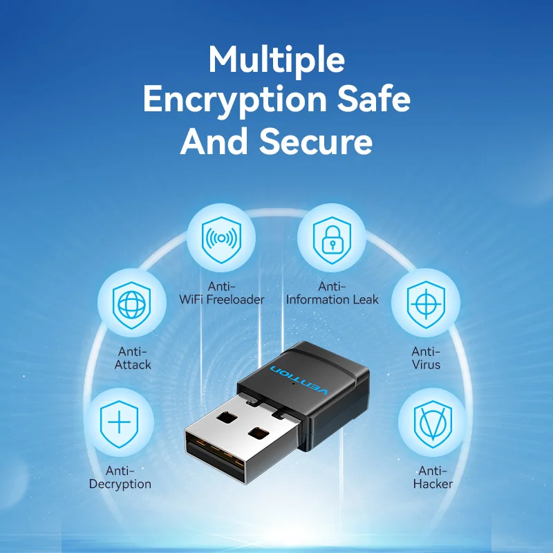 Рисунок 6 - USB-адаптер Wi-Fi Vention двухдиапазонный