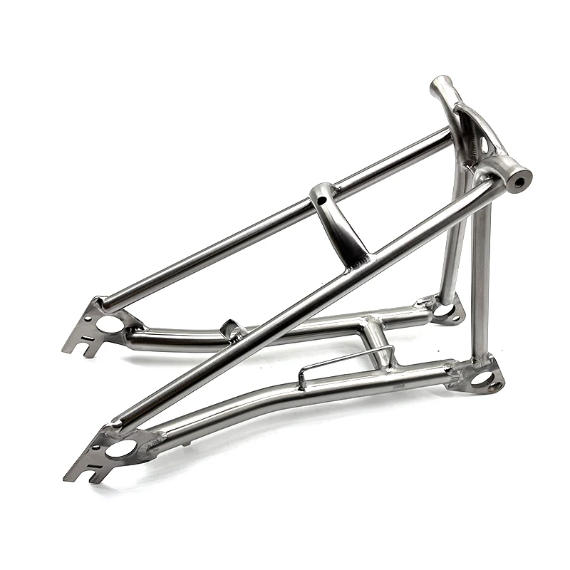 brompton 用　フロントフォーク　グレー　　新品　社外品 brompton 用フロントフォークグレー新品社外品
