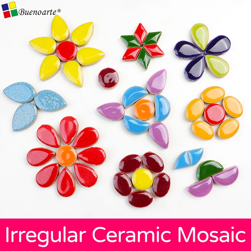 100gTilesCeramicHobbyMaterialDIYMosaicTileCraftSuppliesArte