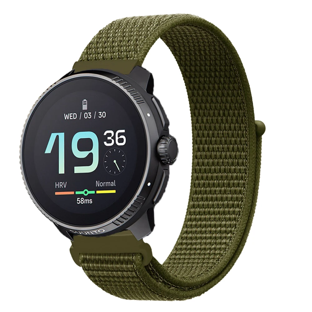 Premium 22mm Nylon Loop Watch Strap – Durable Replacement Wristband in Classic Design