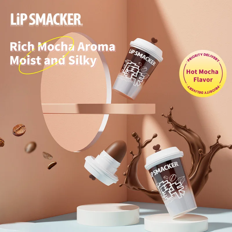 LiP SMACKER Milk Tea & Coffee Series Lip Balm – Moisturizing & Nourishing, Ideal for Cooler Seasons, Perfect Gift Idea