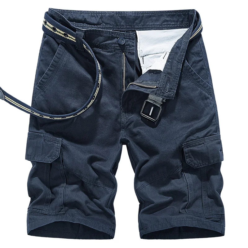 Men Classic Tactical Shorts Quick Dry Multi-pocket Short Pants Outdoor Cargo Shorts Summer Man Fashion Casual Loose Cargo Shorts mens casual shorts Casual Shorts
