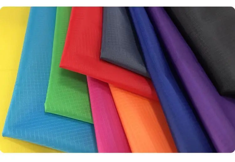 Wasserdichter karierter Stoff, DIY-Drachenstoff, transparenter PU-beschichteter Stoff mit mehreren Farben zur Auswahl. – Detail 3