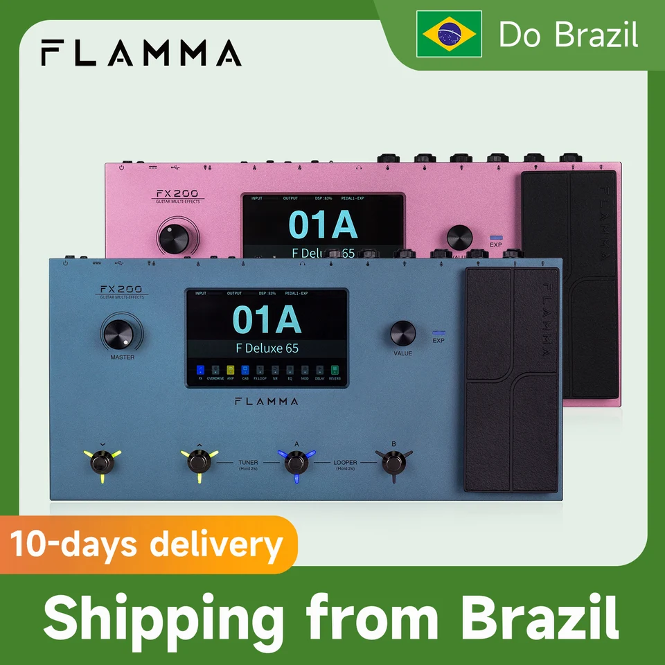 ギター FLAMMA FX200 Flamma FX200 Multi FX – Thomann Polska
