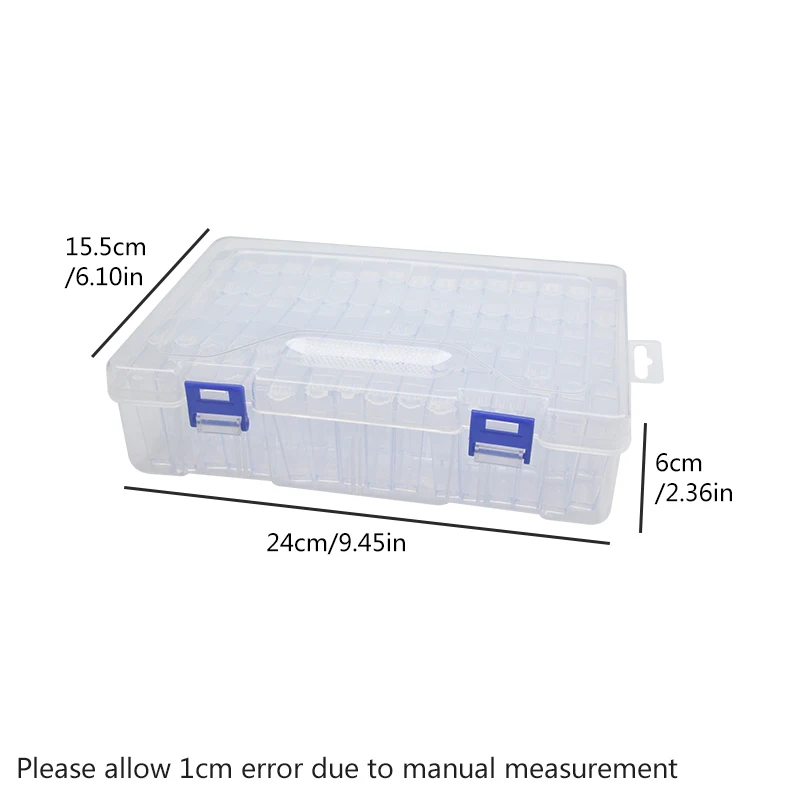 Set of 5 Clear Lockable Storage Boxes for Small Items and Accessories