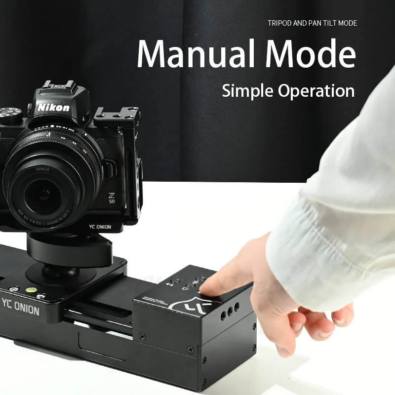 Onion SE Camera DSLR Slider Motorized Rail App Control Phone Video Shooting Super Silent Motor Micro-shift Macro Photography