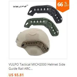VULPO Taktische FAST MICH Helm Seite Schiene Mount Adapter Feste Halterung Für Gopro HD Hero 1-5 Action Kamera Multi-winkel Einstellbar – Detail 1