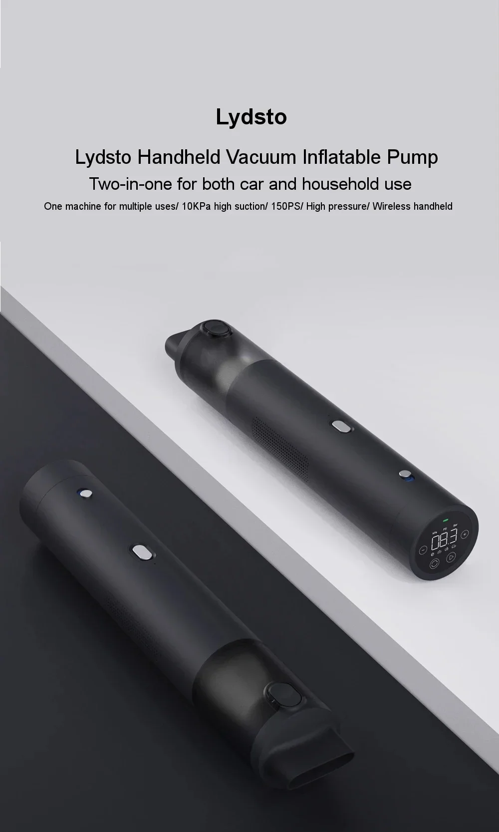 XIAOMI Wireless Vacuum & Air Pump 10000PA 150PSI